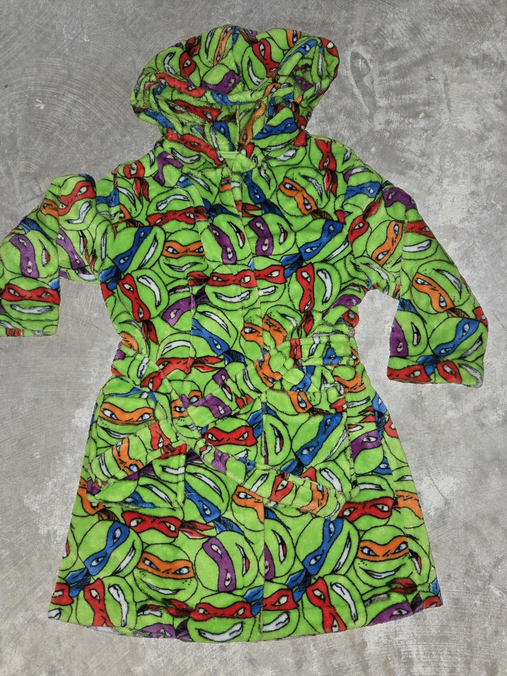Teenage Mutant Ninja Turtles Hooded Robe 4-5 Years Height 104-110 cm George